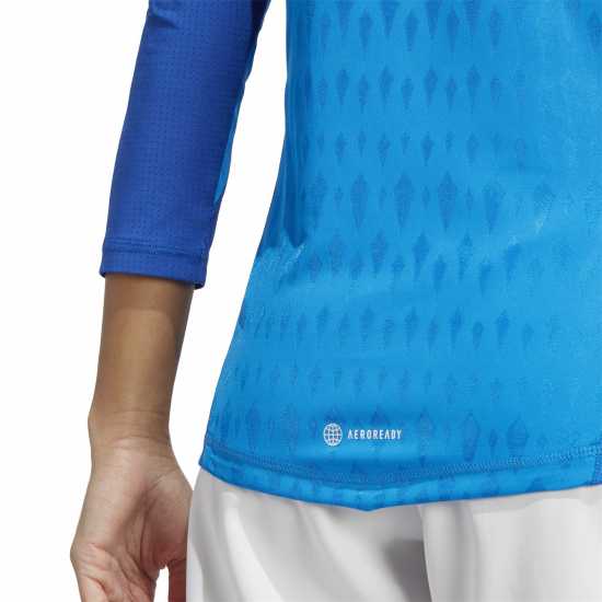 Adidas Tiro Pro Goalkeeper Shirt 2023 Womens Син Ръш / Ух Вратарски ръкавици и облекло