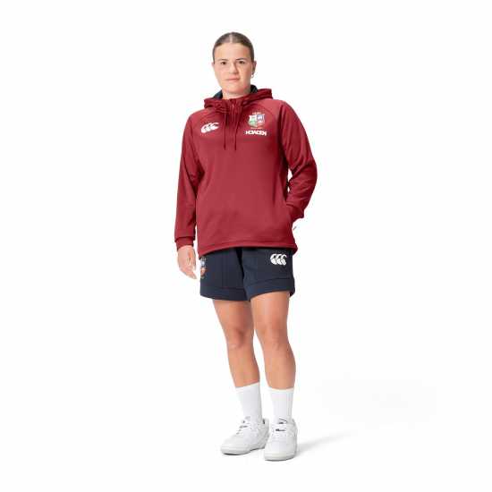 Canterbury British And Irish Lions 2024 Quarter Zip Hoodie Womens  British And Irish Lions