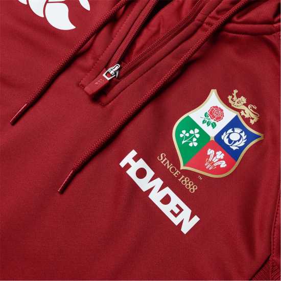 Canterbury British And Irish Lions 2024 Quarter Zip Hoodie Womens  British And Irish Lions