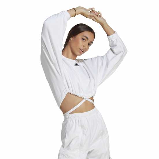 Adidas Dance Crop Versatile Sweatshirt Womens  Дамско облекло плюс размер