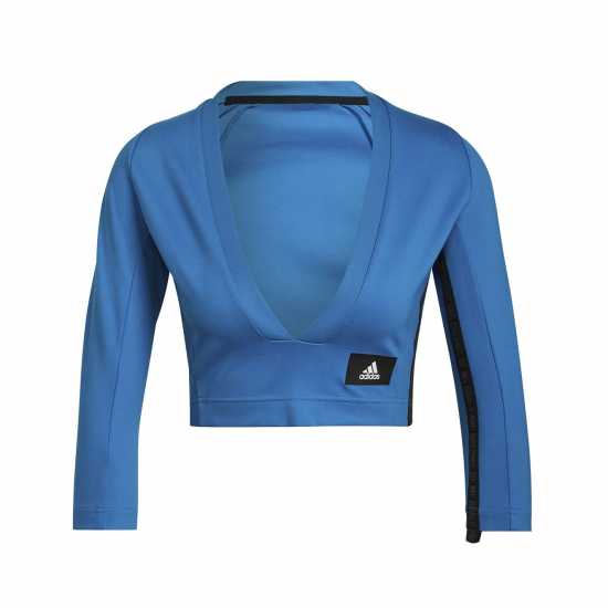 Adidas Sportswear Mission Victory Long-Sleeve Top Crop Womens  Дамско облекло плюс размер