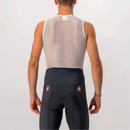 Castelli Core Mesh 3 Sleeveless Бяло Облекло за колоездене