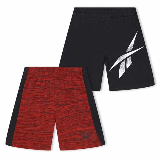 Reebok Детски Шорти Mesh Shorts Juniors Червена влакна Детски къси панталони