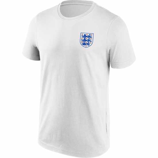 Fa Small England Crest T-Shirt Adults Бяло Мъжки ризи