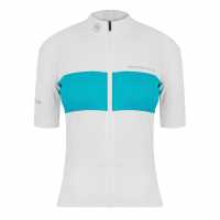 Endura FS260-Pro Short Sleeve Jersey Women's Бяло Облекло за колоездене