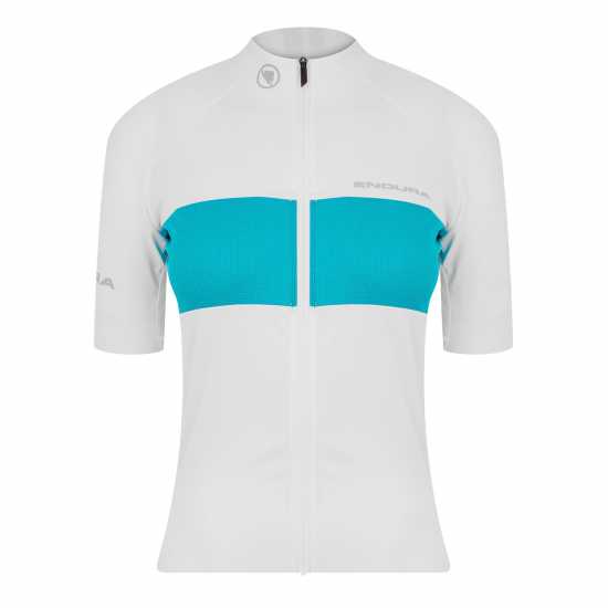 Endura FS260-Pro Short Sleeve Jersey Women's Бяло Облекло за колоездене