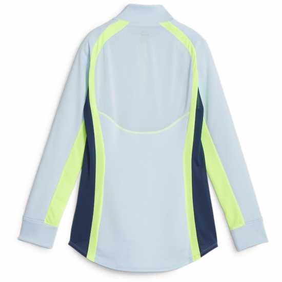 Puma Individualblaze Training Quarter Zip Top Fleece Womens Сребърно небе Дамски полар