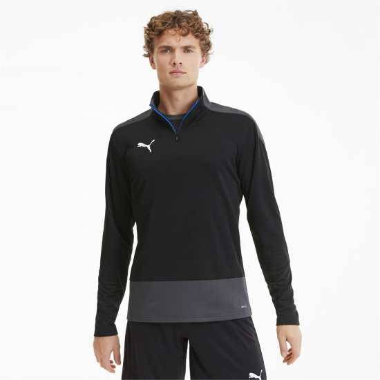 Puma Полар Мъже Teamgoal 23 Training Quarter Zip Top Fleece Mens Черно Мъжки полар