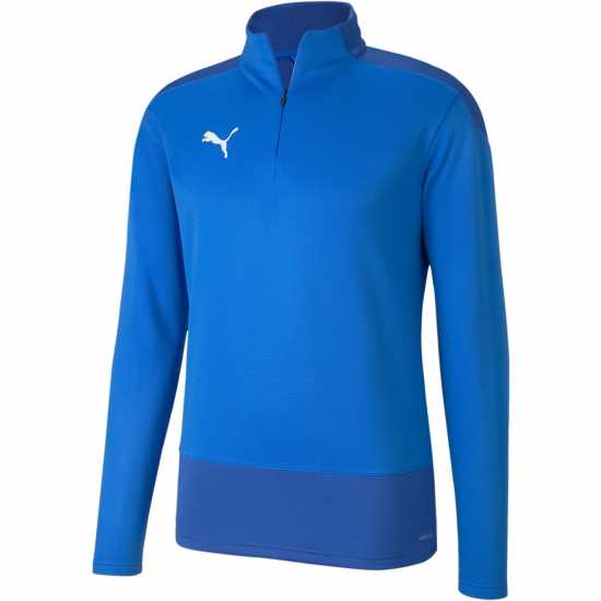 Puma Полар Мъже Teamgoal 23 Training Quarter Zip Top Fleece Mens Синьо/Синьо Мъжки полар