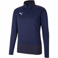 Puma Полар Мъже Teamgoal 23 Training Quarter Zip Top Fleece Mens Пикоат/Синьо Мъжки полар