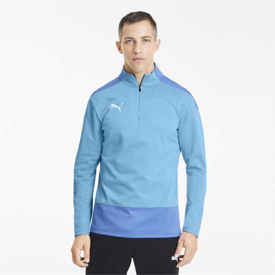 Puma Полар Мъже Teamgoal 23 Training Quarter Zip Top Fleece Mens Отбор Синьо Мъжки полар