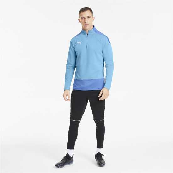 Puma Полар Мъже Teamgoal 23 Training Quarter Zip Top Fleece Mens Отбор Синьо Мъжки полар