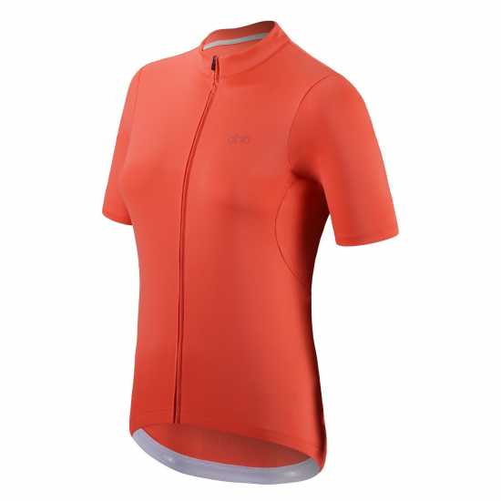 Dhb Moda Women's Short Sleeve Jersey 2.0 Горещ Корал Облекло за колоездене