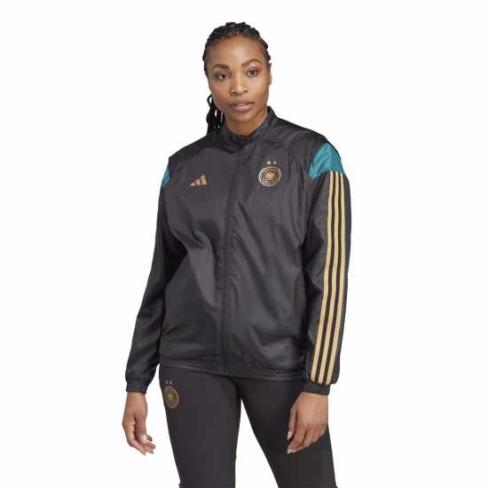 Adidas Спортно Горнище Germany Tiro 23 Presentation Track Top Womens  Футболни екипи за бягане