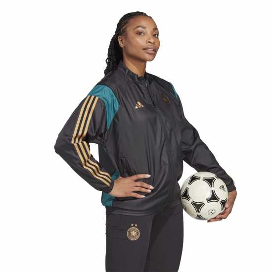 Adidas Спортно Горнище Germany Tiro 23 Presentation Track Top Womens  Футболни екипи за бягане