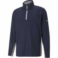 Puma Мъжки Полар С Цип Gamer Quarter Zip Fleece Mens Морска синьо Мъжки полар