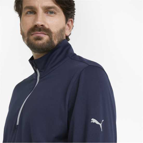 Puma Мъжки Полар С Цип Gamer Quarter Zip Fleece Mens Морска синьо Мъжки полар