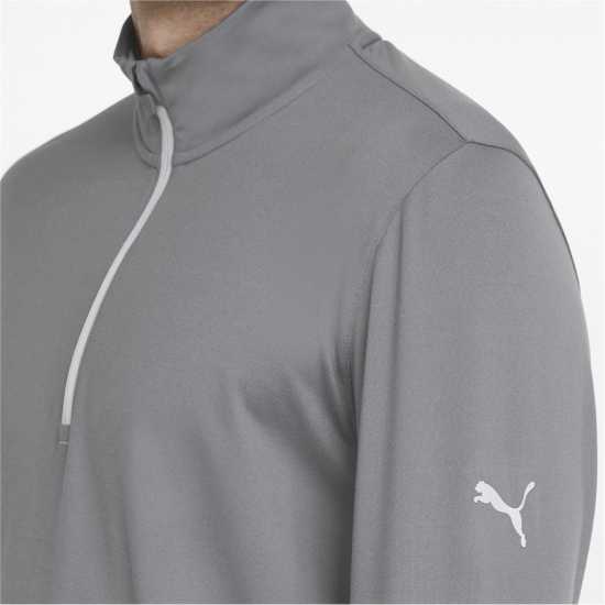 Puma Мъжки Полар С Цип Gamer Quarter Zip Fleece Mens Тих цвят Мъжки полар