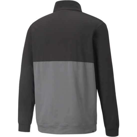 Puma Мъжки Полар С Цип Gamer Colorblock Quarter Zip Fleece Mens Черно-Тихо Sh Мъжки полар