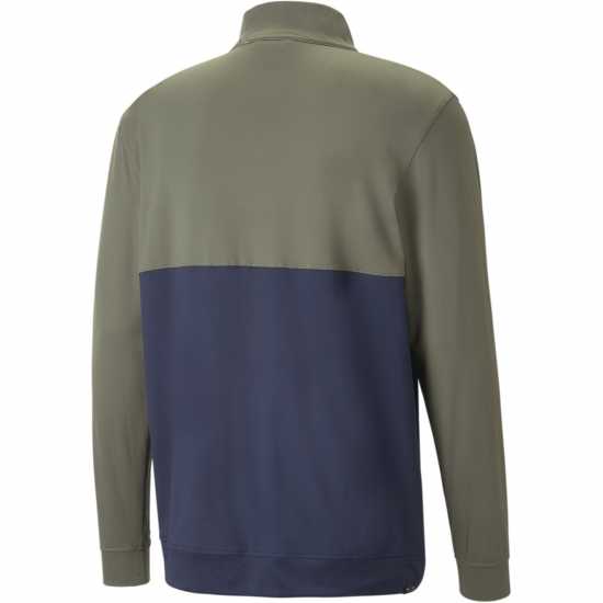 Puma Мъжки Полар С Цип Gamer Colorblock Quarter Zip Fleece Mens Шафран Мъжки полар