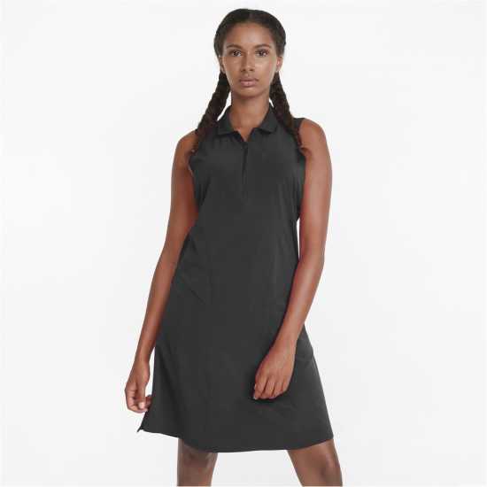 Puma W Cruise Dress Golf Vest Womens Черно Пума Дрехи за голф