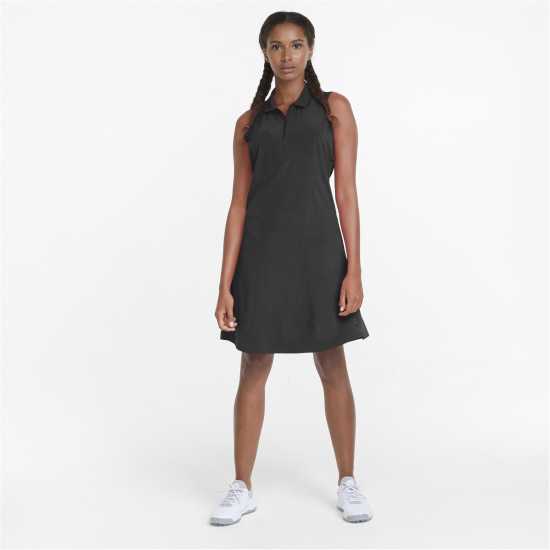 Puma W Cruise Dress Golf Vest Womens Черно Пума Дрехи за голф