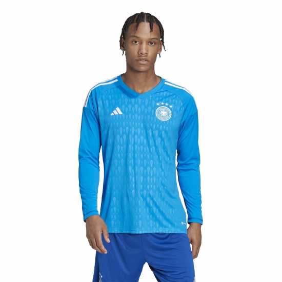 Adidas Germany Home Goalkeeper Shirt 2023 Adults  Мъжко облекло за едри хора