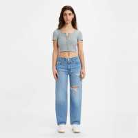 Levis Baggy Dad Jeans В средата 