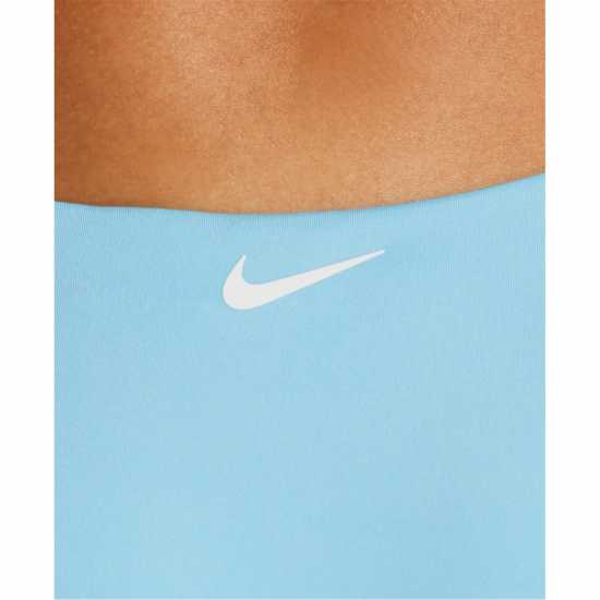 Nike Дамско Долнище На Бански Оформящо Талията Reversible High Waisted Bikini Bottoms Womens Аквариус Син 