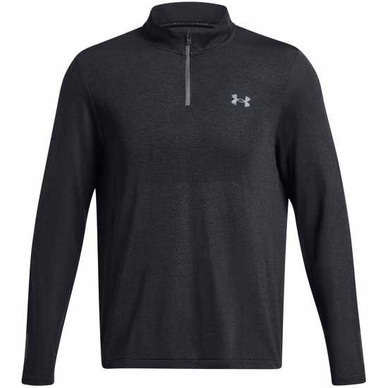 Under Armour Seamless Stride ¼ Zip Сиво Мъжки полар