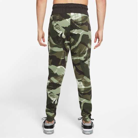 Nike Dri-FIT Men's Camo Tapered Fitness Pants Зелено/Черно Мъжки меки спортни долнища