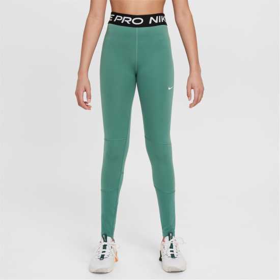 Nike Pro Girls Tights Bicoastal/Black Дрехи за фитнес