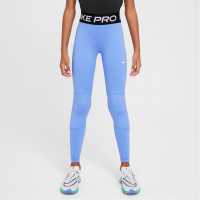 Nike Pro Girls Tights Кралски пулс 