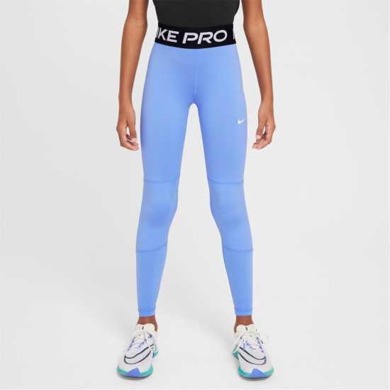 Nike Pro Girls Tights Кралски пулс 