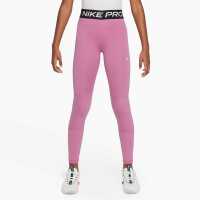 Nike Pro Girls Tights Фламинго Розово 