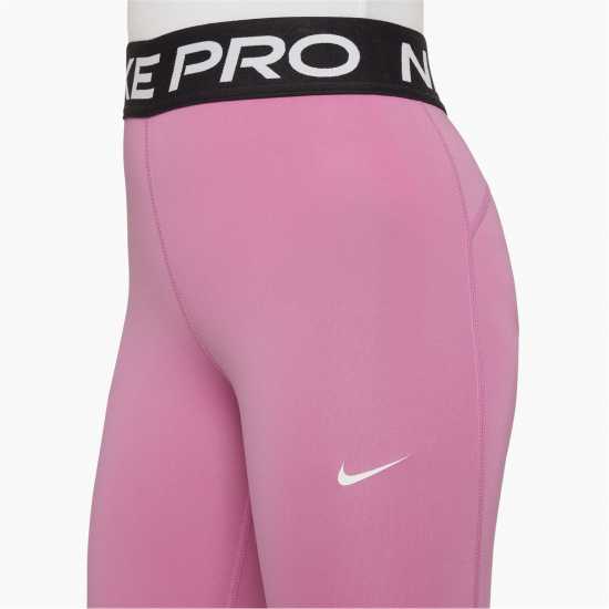 Nike Pro Girls Tights Фламинго Розово 