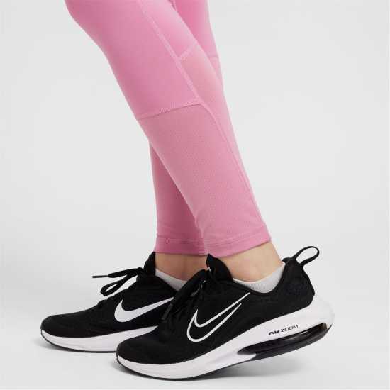 Nike Pro Girls Tights Фламинго Розово 