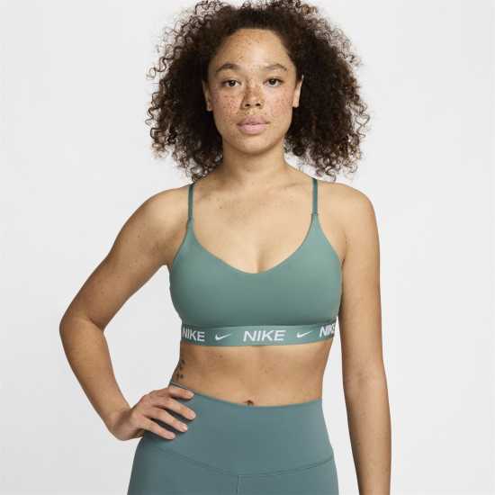 Nike Indy Women's Light-Support Logo Sports Bra Двустранно 