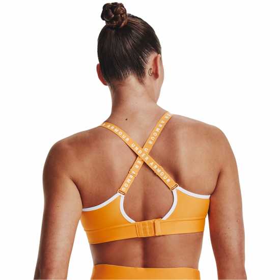 Under Armour Дамски Спортен Сутиен Armour Infinity Mid Sports Bra Ladies Възход/Бял 