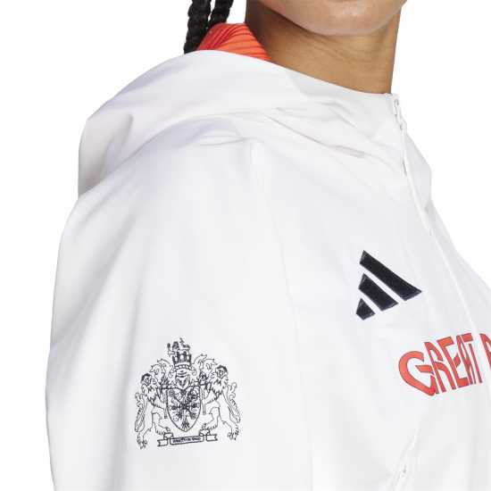 Adidas Дамско Яке Team Gb Podium Jacket Womens  Дамски суичъри и блузи с качулки