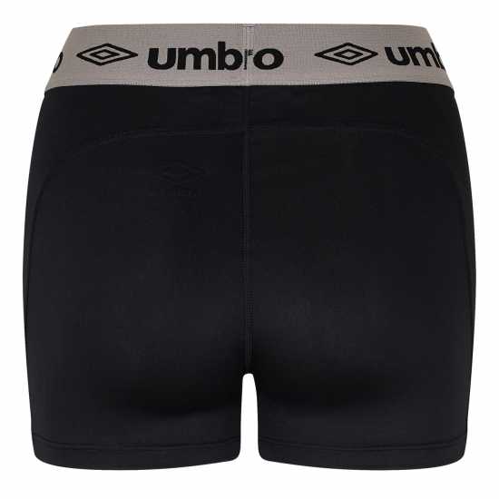 Umbro Shorts Ld99 Черно/Сиво Дамски клинове за фитнес