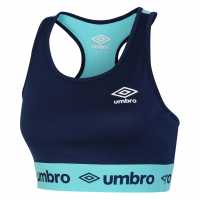 Umbro Sports Bra Ld99 Морска синьо/Циан Спортни сутиени