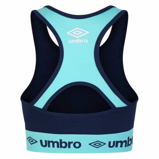 Umbro Sports Bra Ld99 Морска синьо/Циан Спортни сутиени