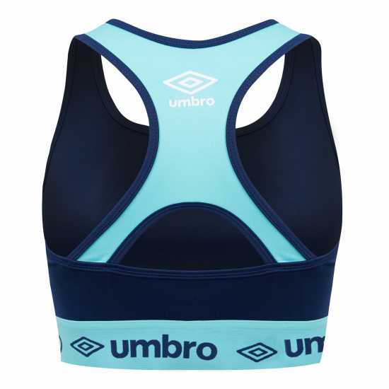 Umbro Sports Bra Ld99 Морска синьо/Циан Спортни сутиени