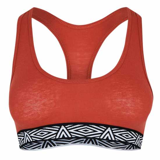 Umbro Bra Top 2P Ld99 Оранжев/Глина Спортни сутиени