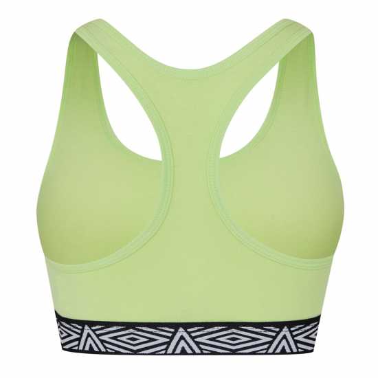 Umbro Bra Top 2P Ld99 Зелено/Търко Спортни сутиени