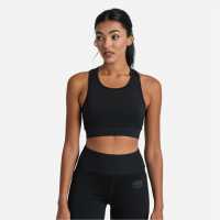 Umbro Pro Train Medium Impact Sports Bra Womens Черно Спортни сутиени