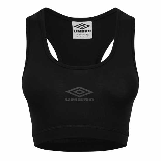 Umbro Dmnd Sbra Ls Ld99 Черно / Черно Спортни сутиени