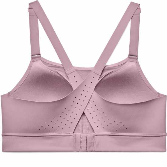 Under Armour Rush High Sports Bra Малиново розово Спортни сутиени