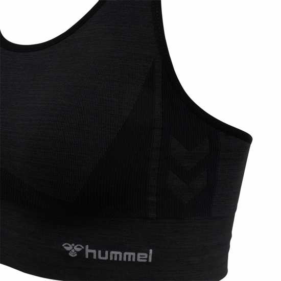 Hummel Seamless Sports Top Womens Черно Спортни сутиени